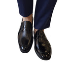 Les Poèmes Uomo Mocassino Elegante Nero Uomo