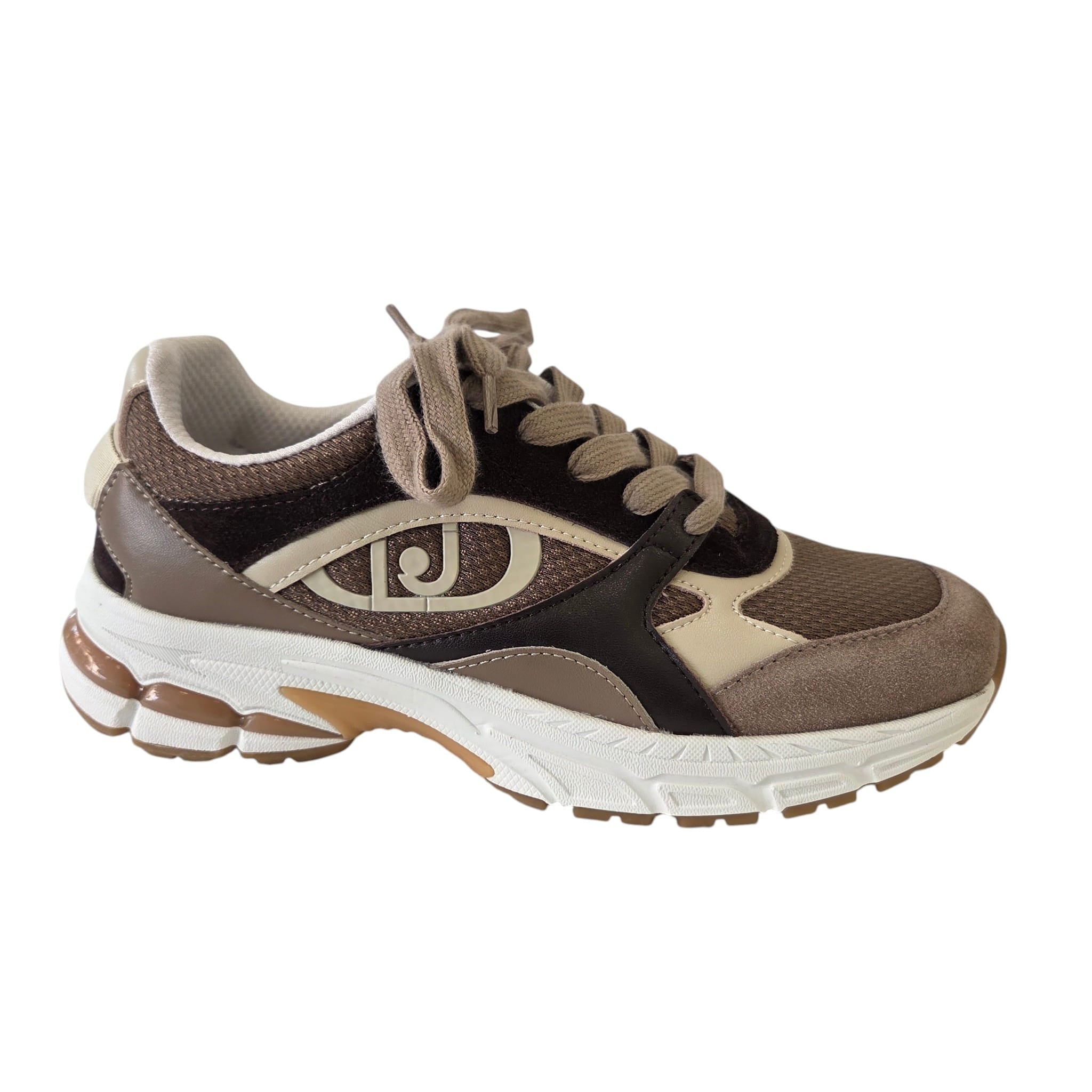 Liu-Jo sneakers donna beige www.offidani.it