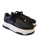 Janet & Janet sneaker donna pelle nera www.offidani.it