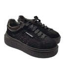 Janet & Janet sneakers donna camoscio nero www.offidani.it