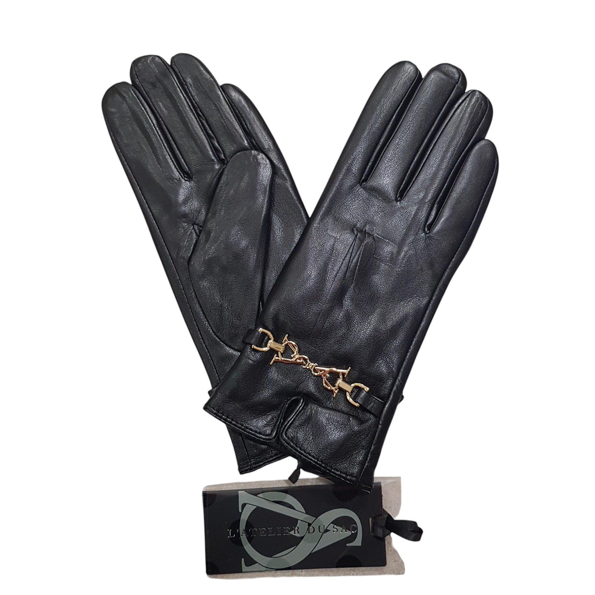 L'Atelier du sac Guanti pelle nero
www.offidani.it