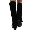 Les Poemes Stivale Donna Camoscio nero www.offidani.it