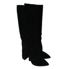 Les Poemes Stivale Donna Camoscio nero www.offidani.it