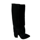 Les Poemes Stivale Donna Camoscio nero www.offidani.it