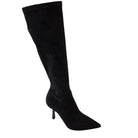 Les Poèmes stivale donna camoscio nero www.offidani.it