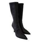 Les Poemes stivale donna pelle nero www.offidani.it