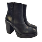 Les Poèmes stivaletto donna pelle nero www.offidani.it