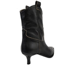 Les Poèmes stivaletto donna pelle nero www.offidani.it