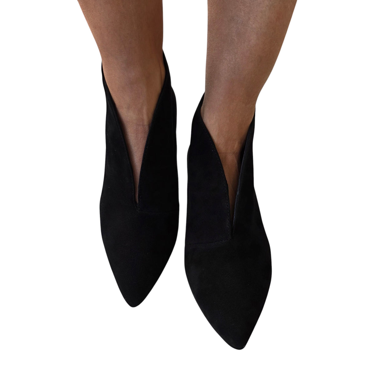 Les Poèmes tronchetto donna camoscio nero www.offidani.it