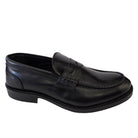 Les Poèmes uomo mocassino pelle nero www.offidani.it