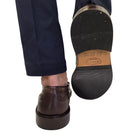 Les Poèmes uomo mocassino pelle marrone www.offidani.it