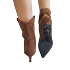 Les Poèmes Tronchetto Stivaletto Donna Marrone www.offidani.it