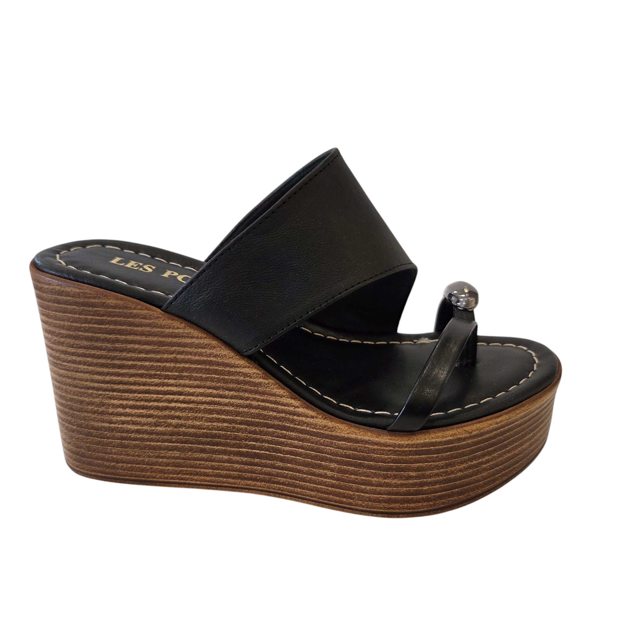 Les Poemes Sandalo Zeppa Infradito Donna www.offidani.it