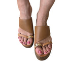 Les Poemes Sandalo Zeppa Infradito Donna www.offidani.it