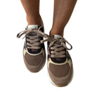 Liu-Jo sneakers donna beige www.offidani.it