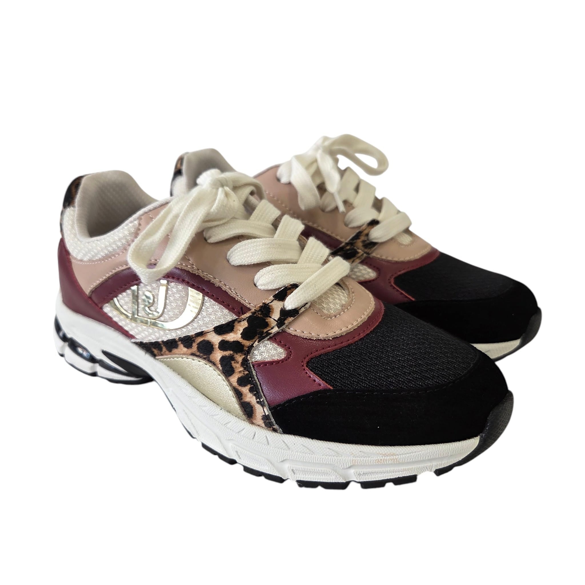 Liu-Jo sneakers donna nero-nude www.offidani.it