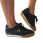 Liu-Jo sneakers donna pelle nera www.offidani.it
