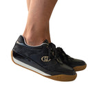 Liu-Jo sneakers donna pelle nera www.offidani.it