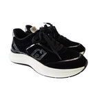 Liu-Jo sneakers donna suede nera www.offidani.it