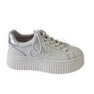 Liu-Jo sneakers donna pelle bianca www.offidani.it