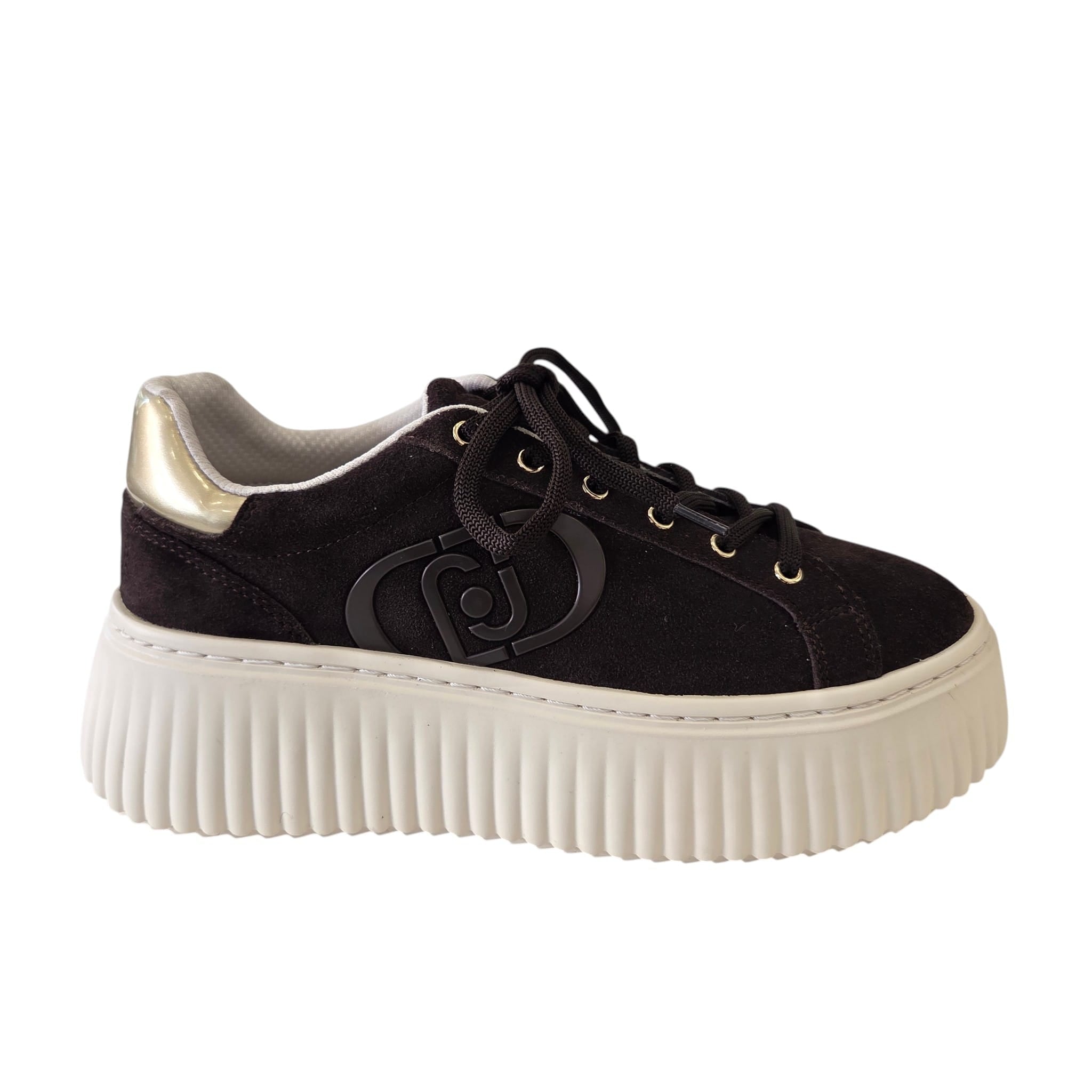 Liu-Jo sneakers donna suede moka www.offidani.it