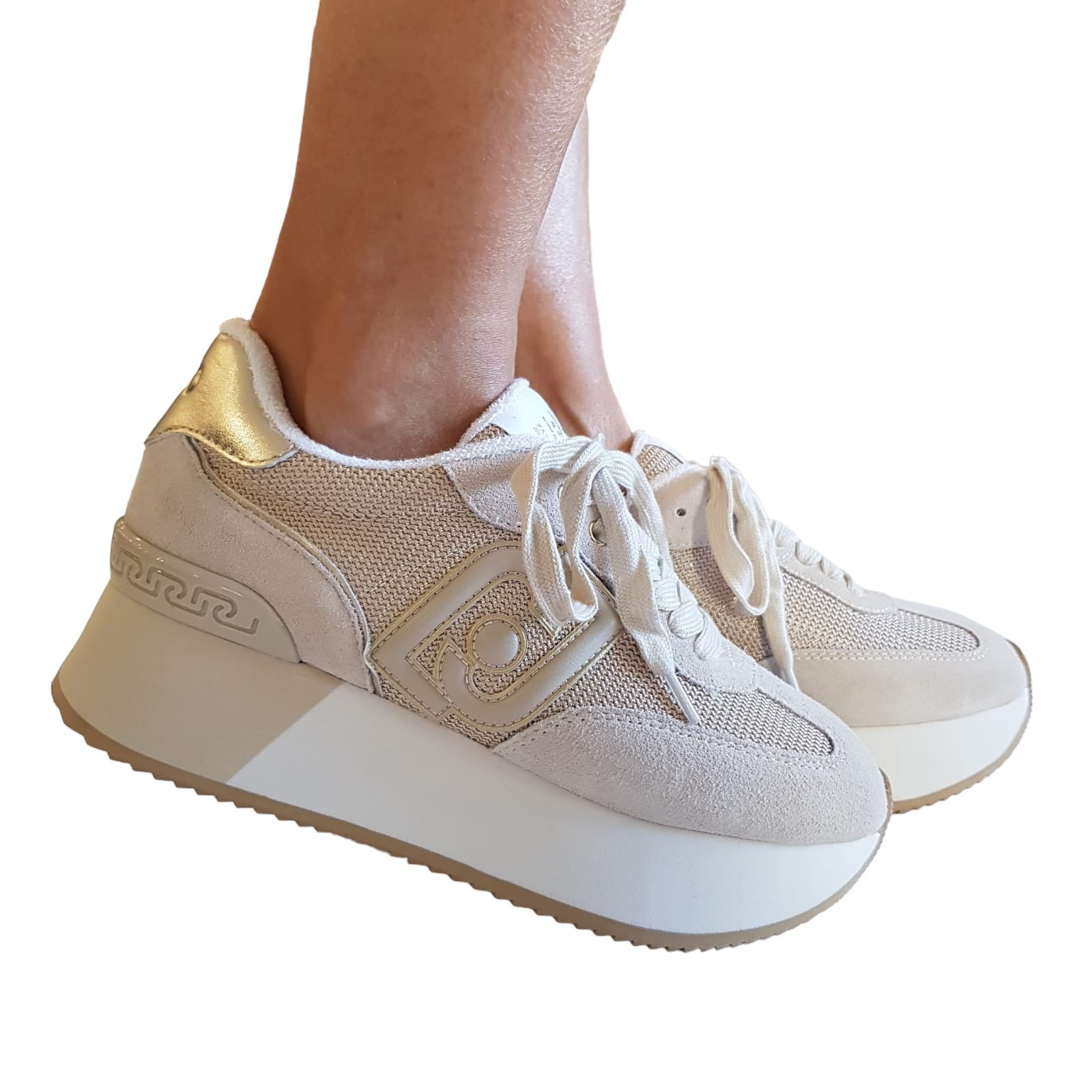 Sneakers Scarpe Liujo Schoen Liu Jo Sneakers Goud Sneakers Liu