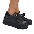 Sneakers Liu-Jo Pelle nera www.offidani.it