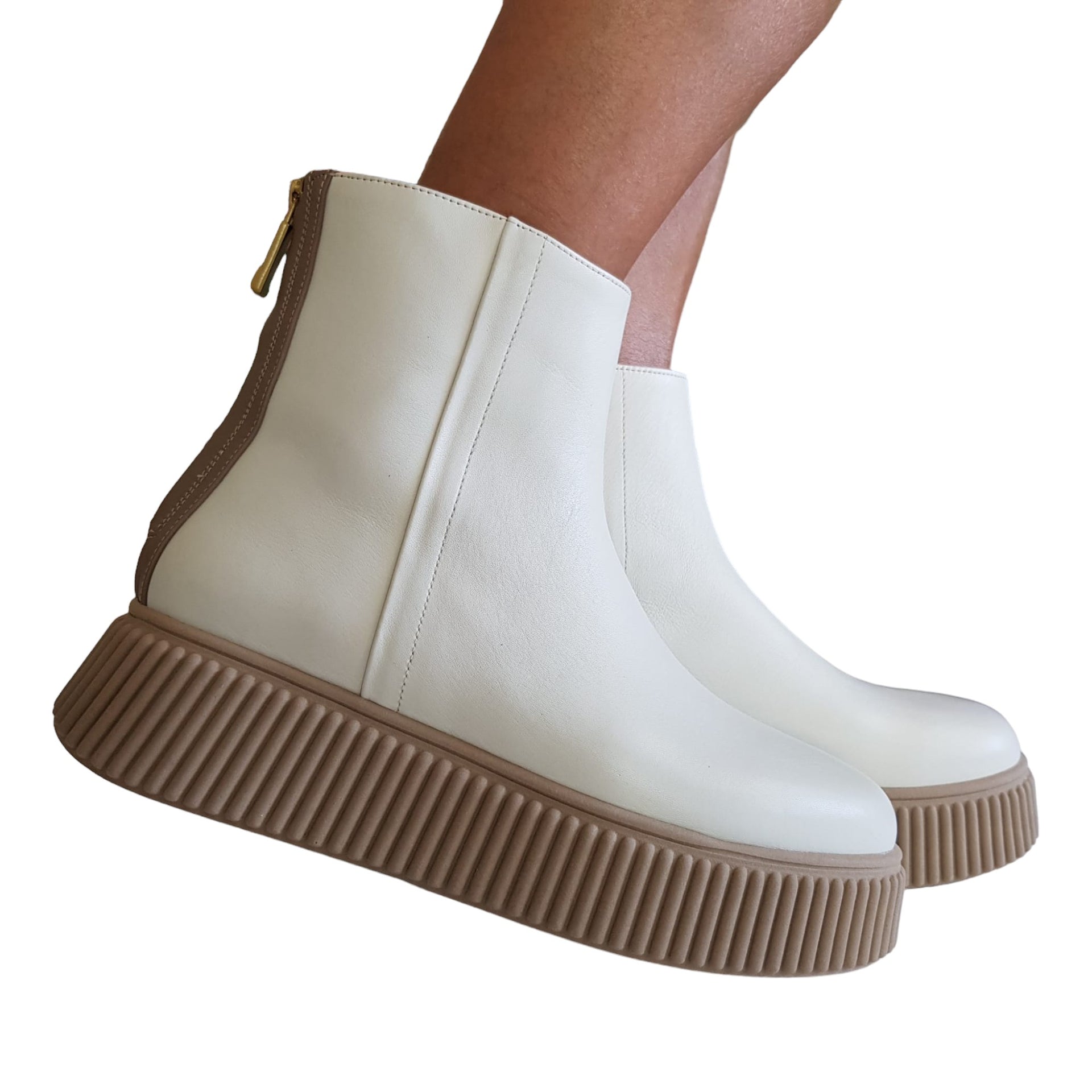 Lorenzo Mari Donna Stivaletto bianco – Offidani