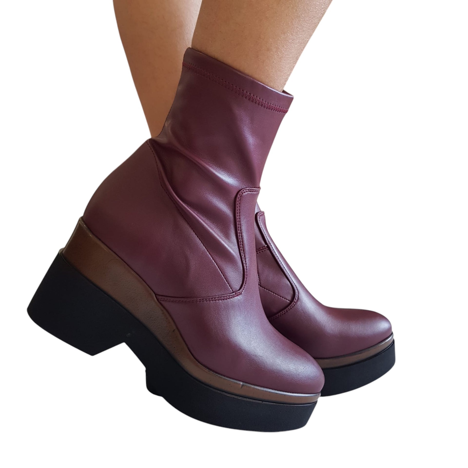 Lorenzo Mari Stivaletto Donna Bordeaux – Offidani