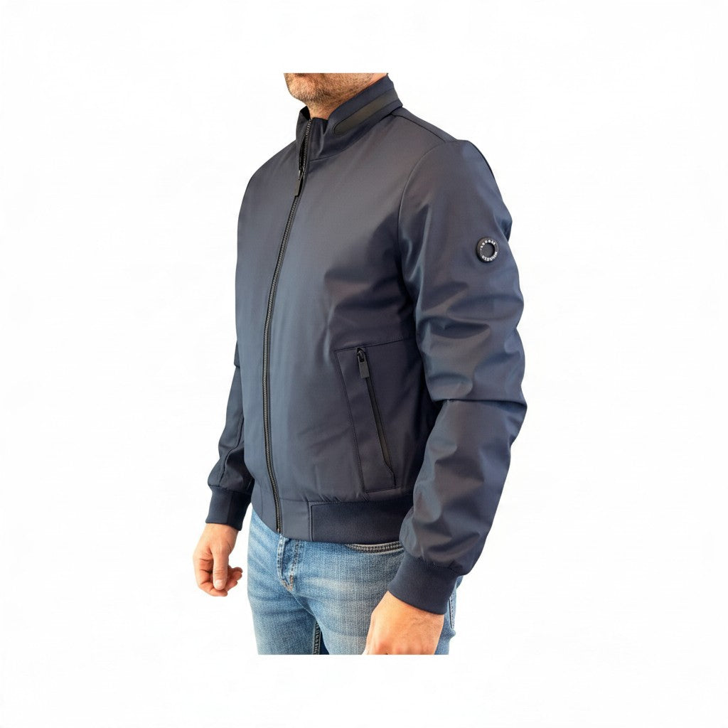 Markup uomo giubbino blu' www.offidani.it