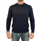 Markup uomo maglioncino blu' www.offidani.it