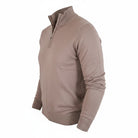 Markup uomo maglioncino tortora con zip www.offidani.it
