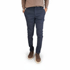 Markup abbigliamento uomo pantalone blu' www.offidani.it