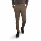 Markup uomo pantalone tortora www.offidani.it