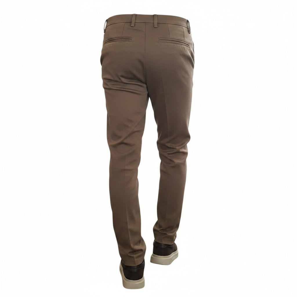 Markup uomo pantalone tortora www.offidani.it