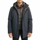 Markup uomo short parka blu' www.offidani.it