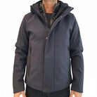 Markup uomo short parka blu' www.offidani.it