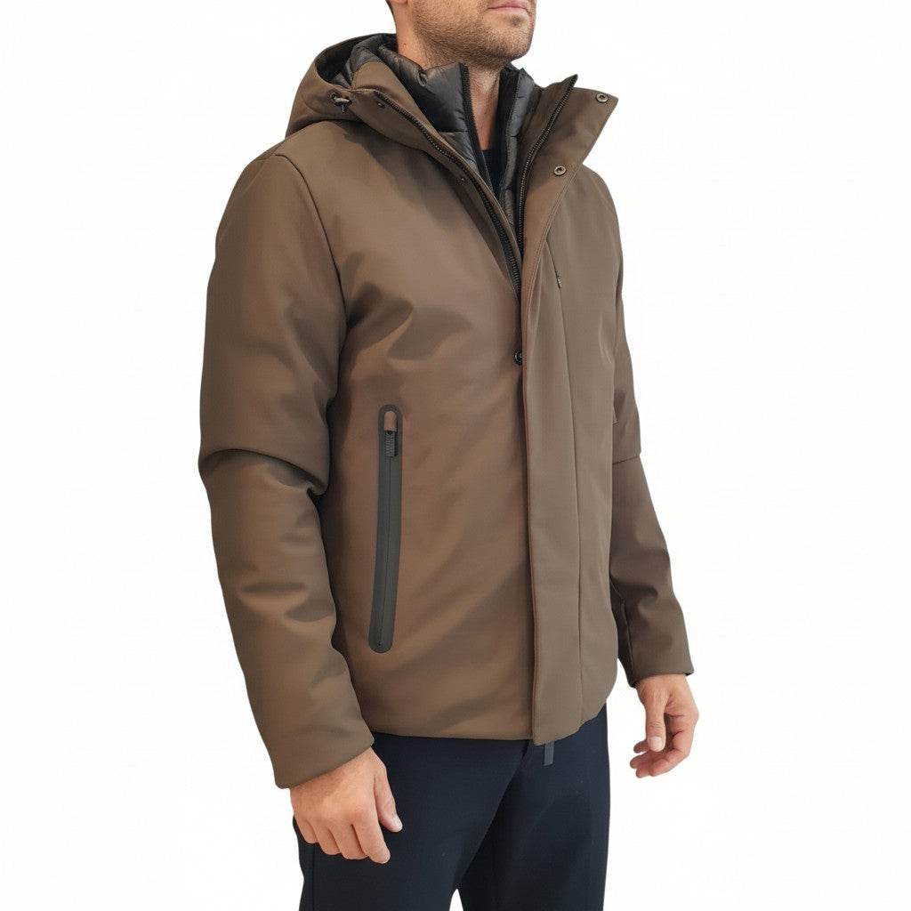 Markup uomo short parka moro www.offidani.it