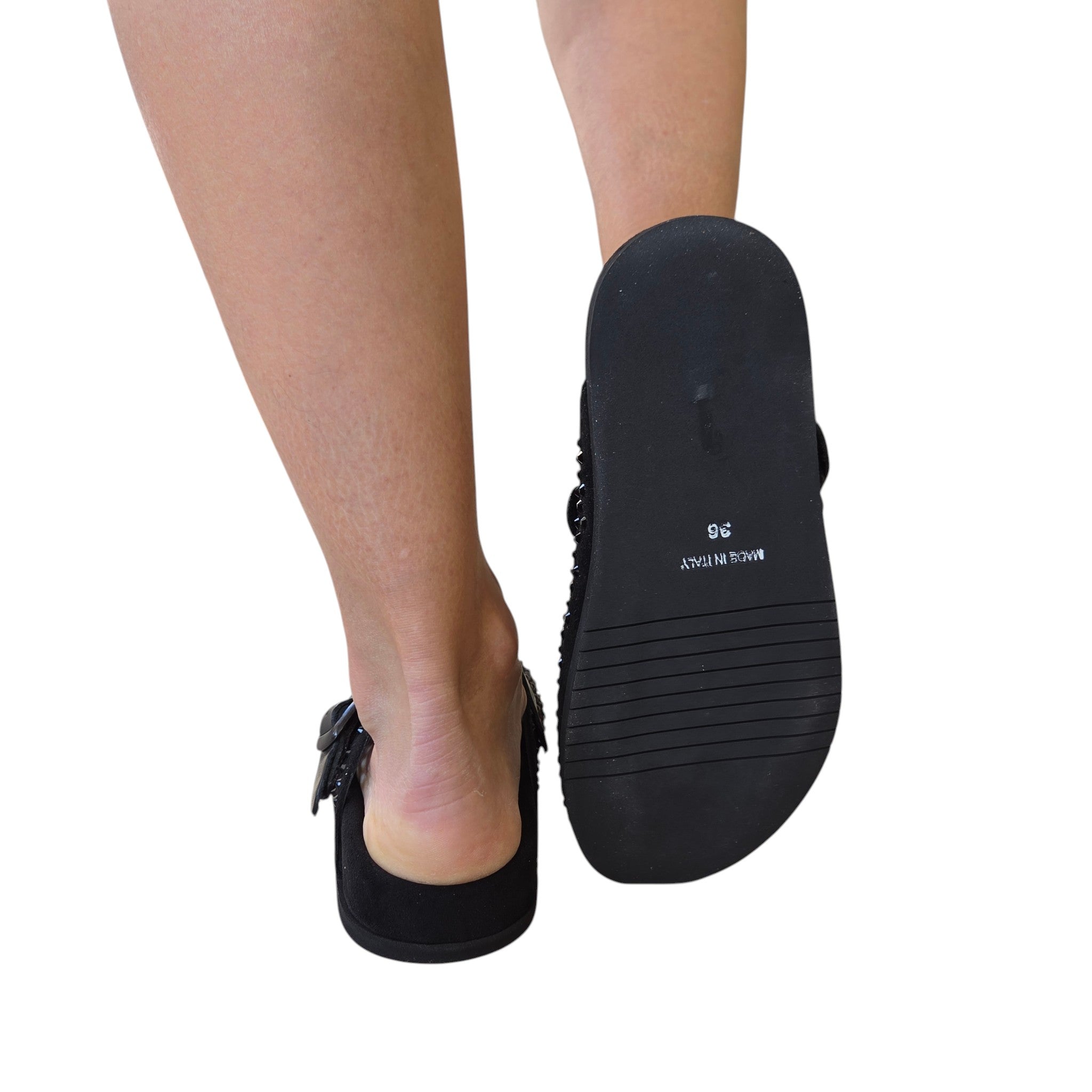 Metisse Sabot Donna Black www.offidani.it