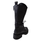 Metisse stivale biker donna pelle nero www.offidani.it