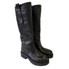 Metisse stivale biker donna pelle nero www.offidani.it