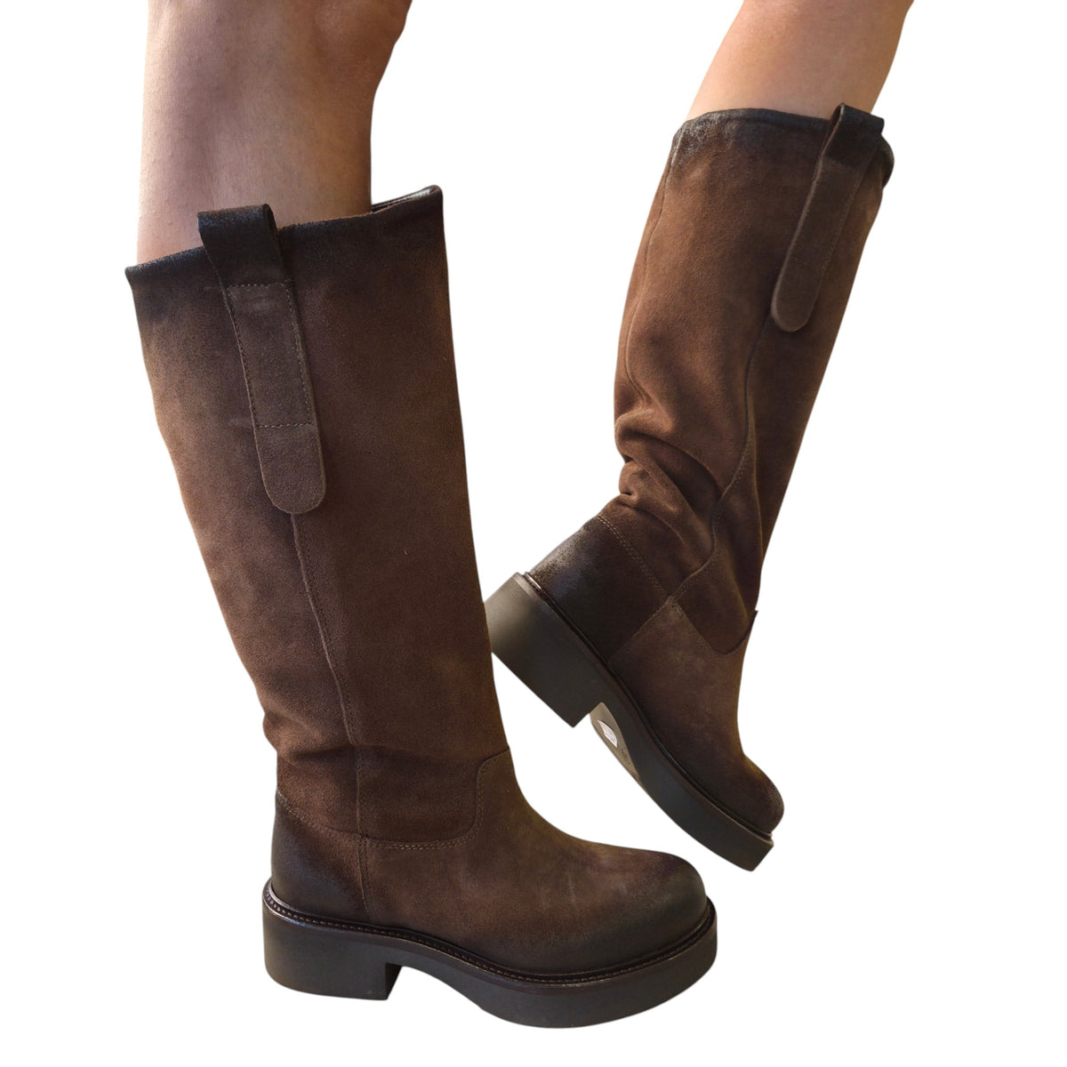 Metisse stivale biker donna testa di moro www.offidani.it