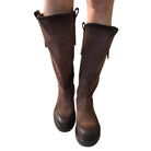 Metisse stivale biker donna testa di moro www.offidani.it