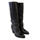Metisse stivale texano donna pelle nero www.offidani.it