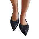 Miss Olivia ballerina donna blu' www.offidani.it
