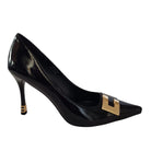 Paciotti 4US dècolletè donna vernice nera www.offidani.it