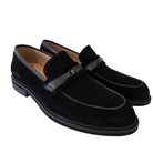 Paciotti 4US mocassino camoscio uomo nero www.offidani.it