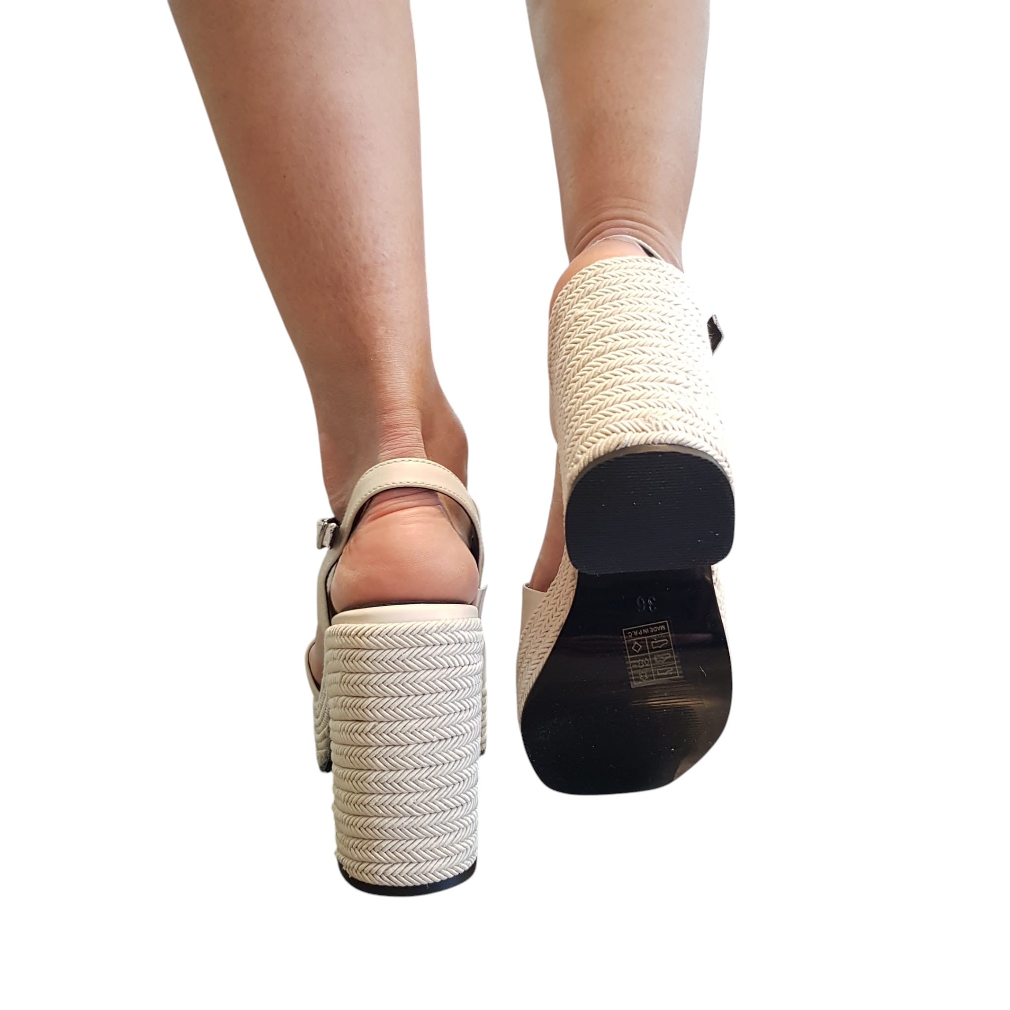 Paciotti 4US Sandalo Donna Beige Chiaro www.offidani.it