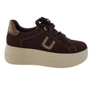 Paciotti 4US sneakers donna camoscio marrone www.offidani.it