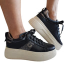 Paciotti 4US sneakers donna nera www.offidani.it